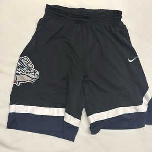 Nike, Men's Navy Gonzaga Bulldogs Basketball Shorts, Size M, Black and Navy